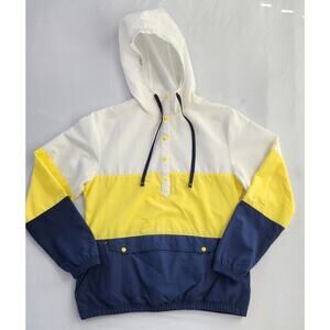 Columbia Jacket Womens Small Windbreaker PFG Harborside Hooded Outdoor Pullover